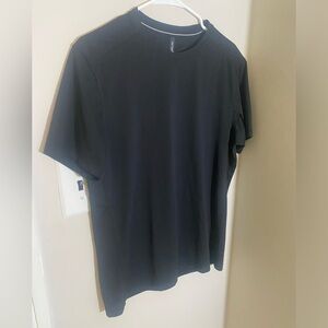 Men’s ten thousand black recycled polyester shirt medium